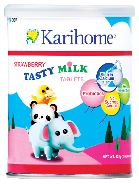 Karihome Strawberry Tasty Milk Tablets